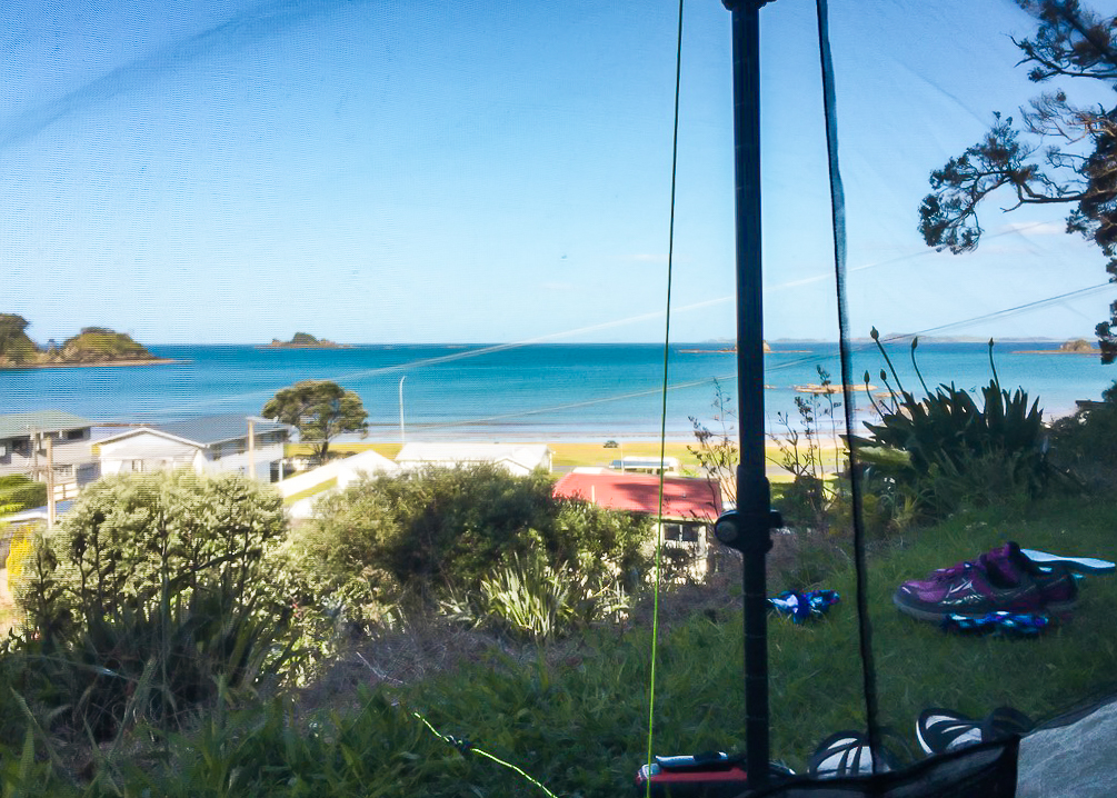 Oakura View from Tent - Te Araroa