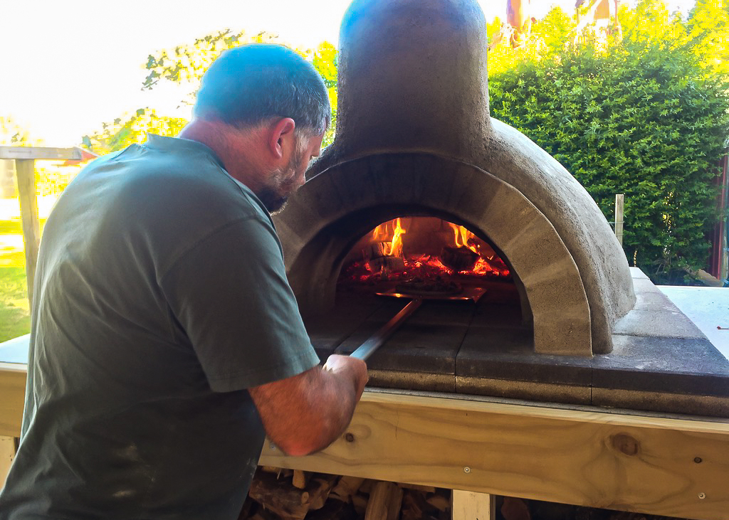 Whananaki Campsite Oven Baked Pizza - Te Araroa