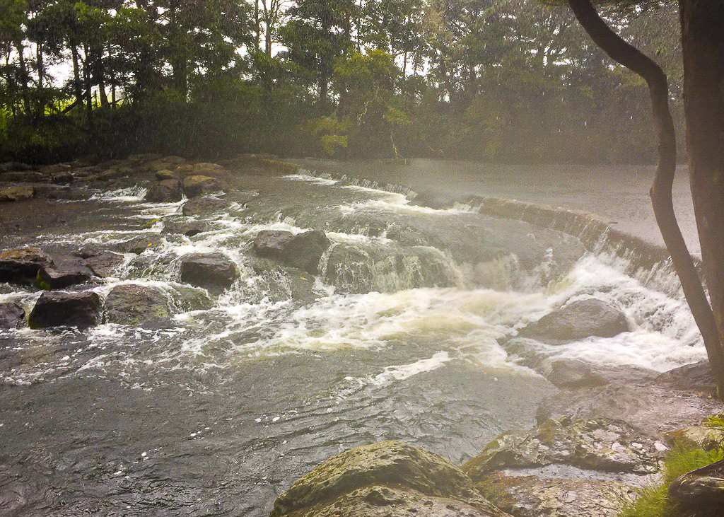 Waipekakoura River in Rain - Te Araroa