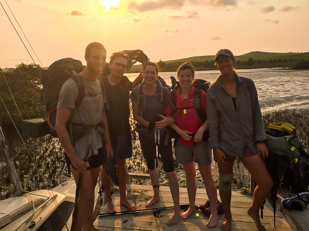 Group Sunrise Photo - Te Araroa