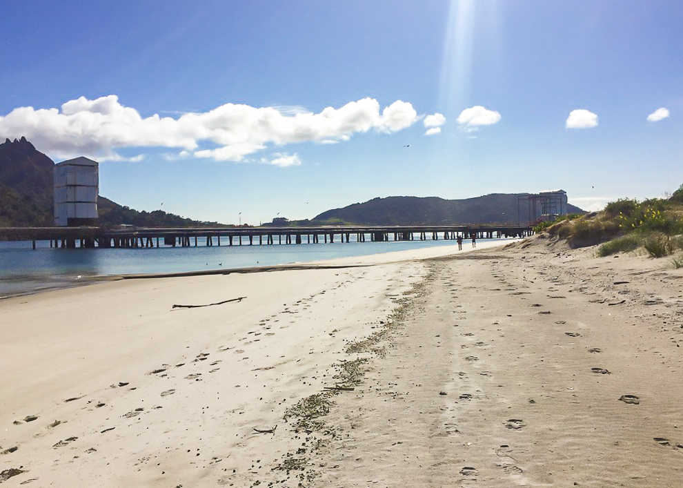 Marsden Point Oil Refinery Beach Walk - Te Araroa