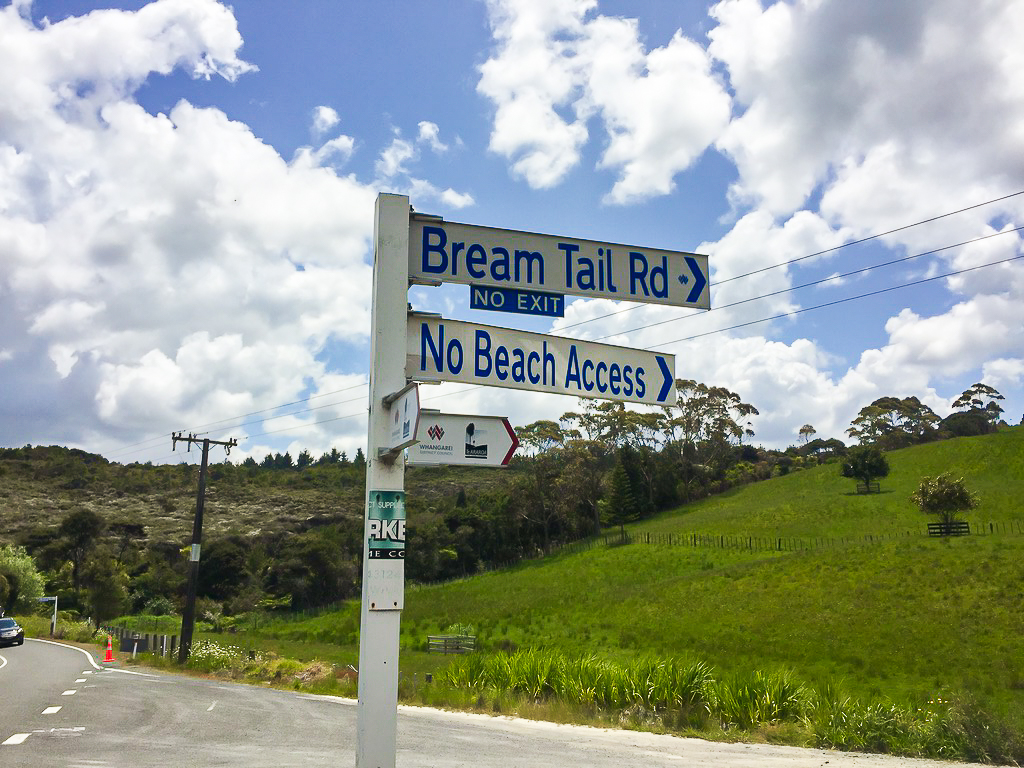 Bream Tail Road Junction - Te Araroa