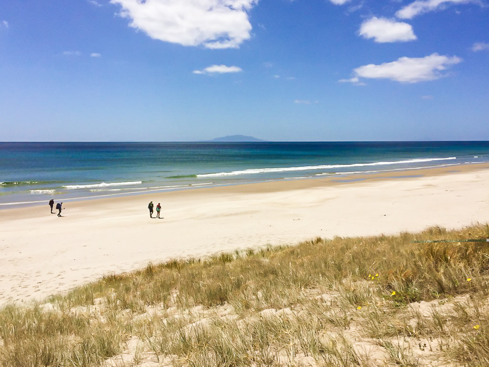 Our Longest East Coast Beach Walk Start - Te Araroa