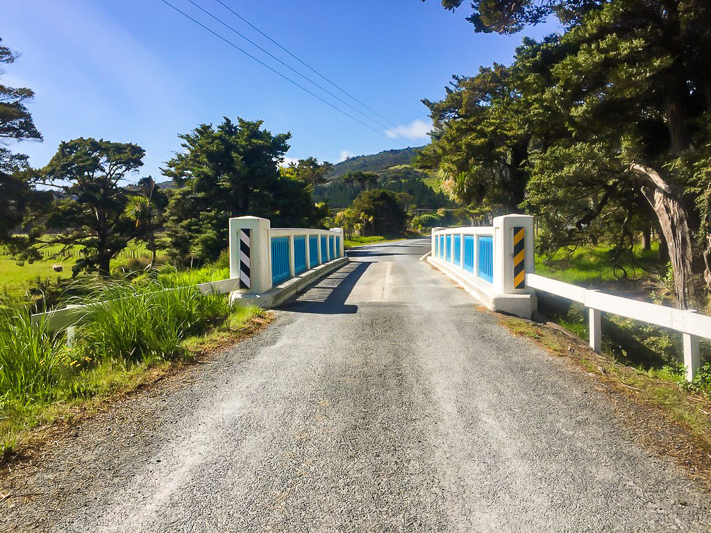 Pakiri Holiday Park Bridge - Te Araroa