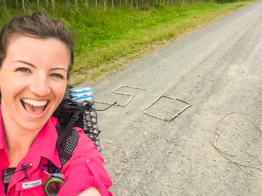 500km Milestone Selfie - Te Araroa