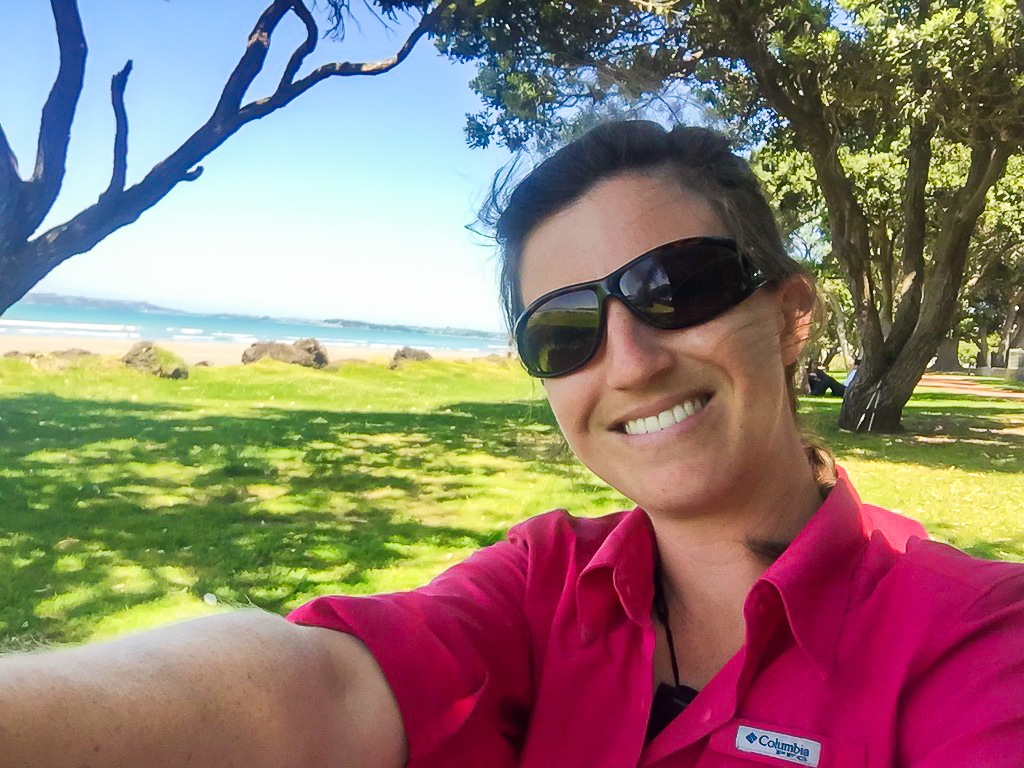 Orewa Lunch Spot Selfie - Te Araroa