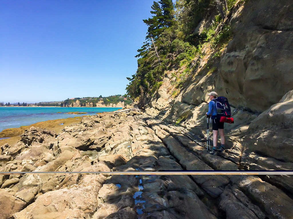 Rock Hopping on the Orewa Coastal Walkway - Te Araroa