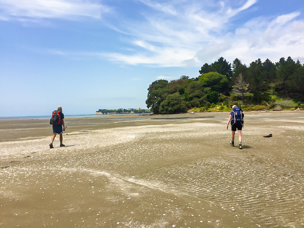 Approaching the Dacre Point Estuary Crossing - Te Araroa