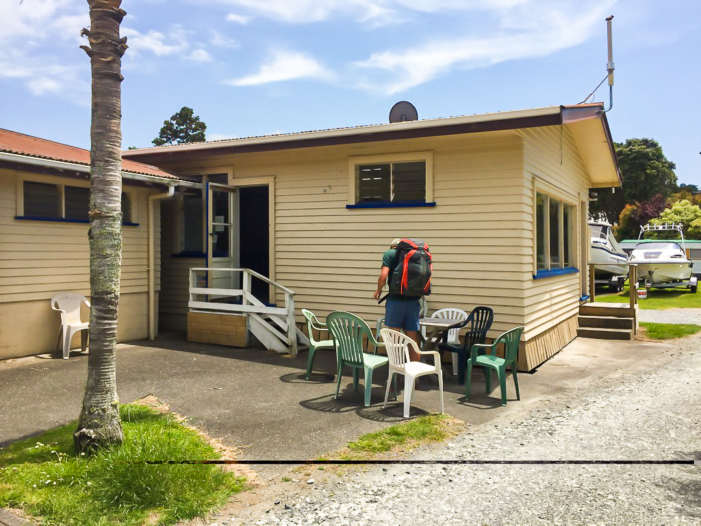 Stillwater Motor Camp Pool Hall Exterior - Te Araroa