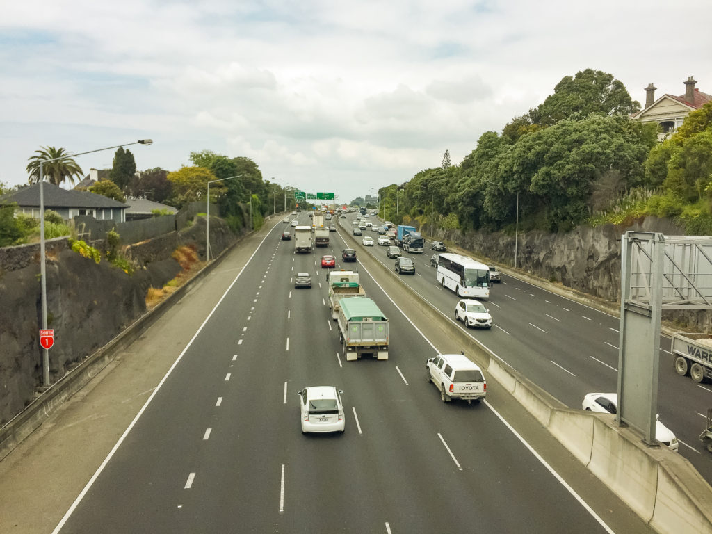 Crossing State Highway One Motorway - Te Araroa Trail Blog