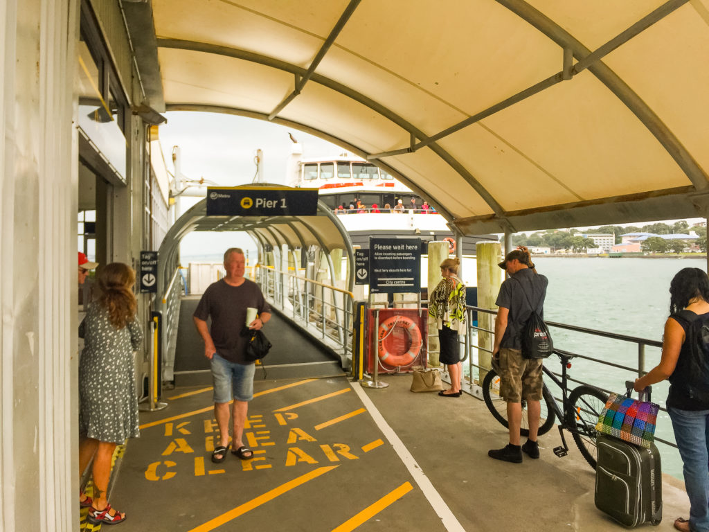 Devonport Ferry Terminal Dock - Te Araroa