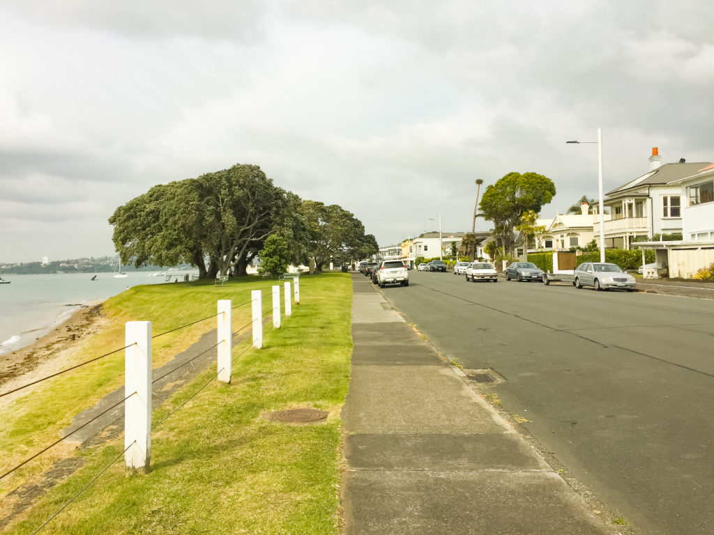 Hiking along the Devonport Coastline - Te Araroa