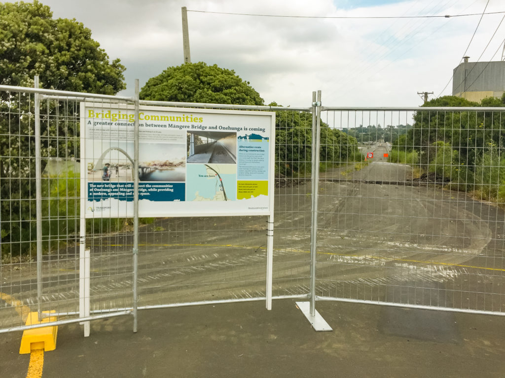 Mangere Bridge Track Closure - Te Araroa