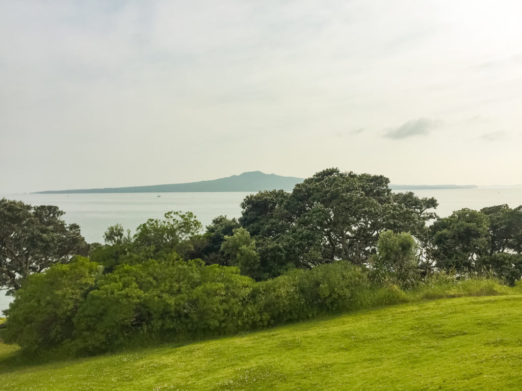 Rangitoto from North Head Scenic Reserve - Te Araroa