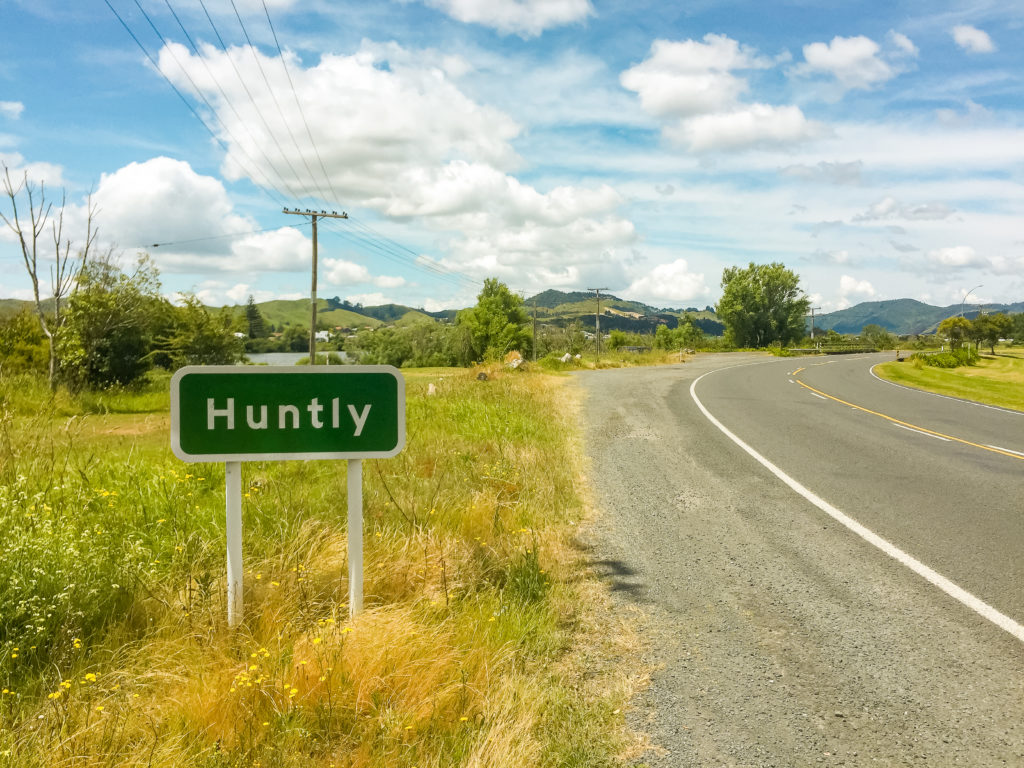 Arriving on the outskirts of Huntly - Te Araroa Trail Blog
