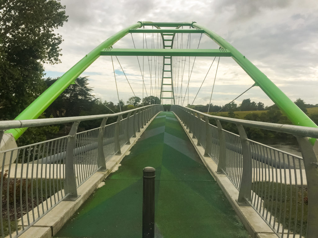 Straight up the Perry Cycle Bridge - Te Araroa Trail Blog