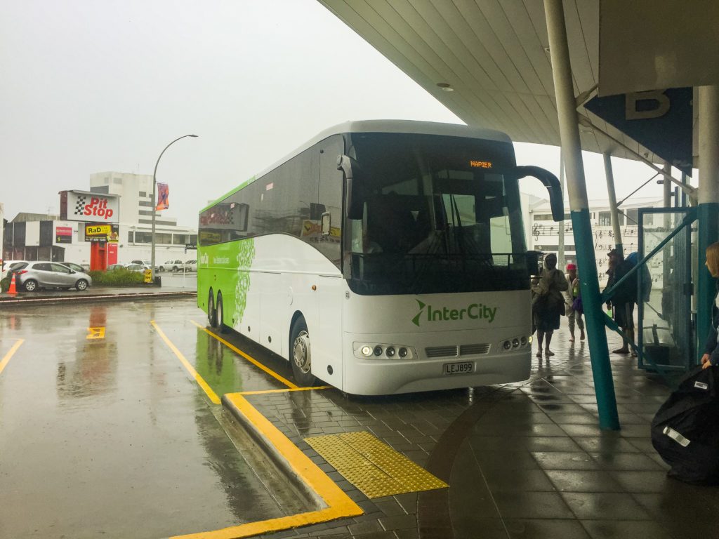 Catching the Bus in Hamilton - Te Araroa Trail Blog