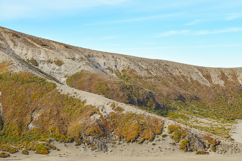 Ridge traverse - Tama Lakes Track.