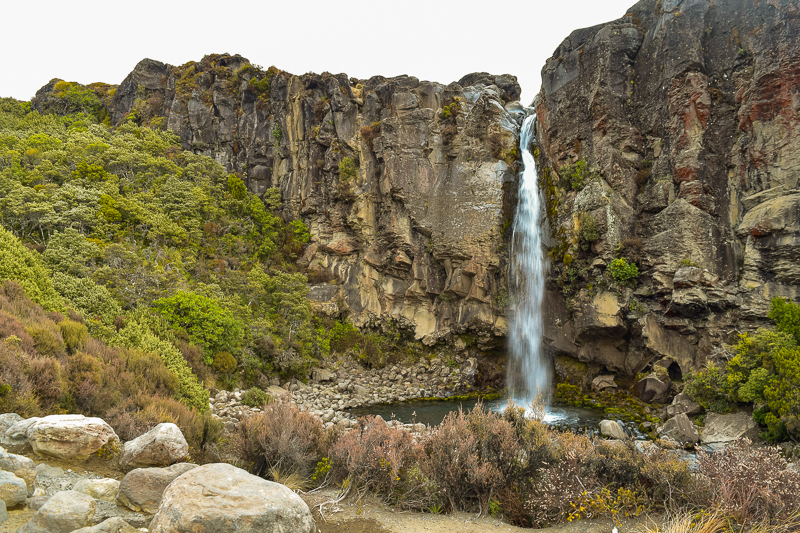 Taranaki Falls - Tama Lakes Track.