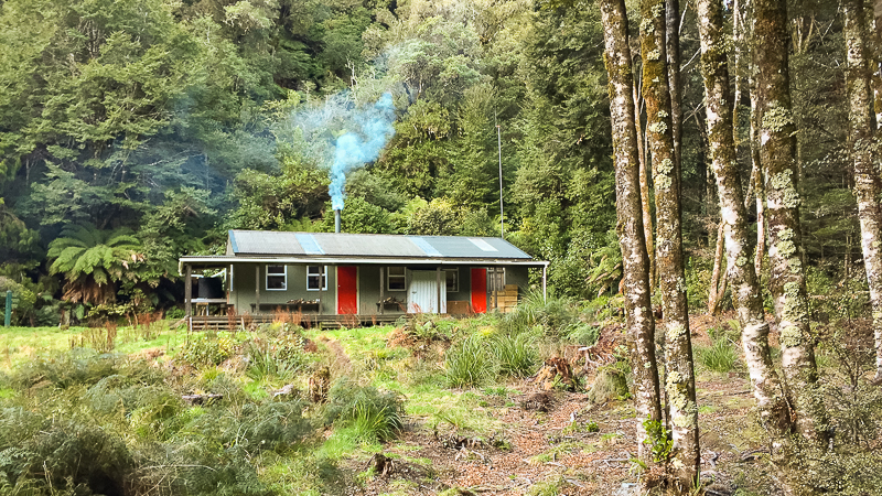 The Central Whirinaki Hut was the location of my first overnight hiking trip.