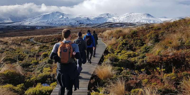 Volcanic Explore Half Day Tongariro Crossing Guided Hike
