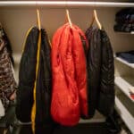 Hanging sleeping bags is a widely used method of storage.