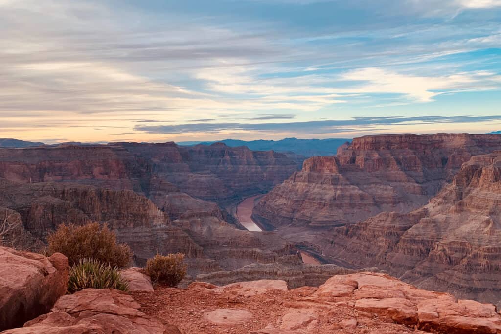 Grand Canyon viewpoint on the Arizona Trail.