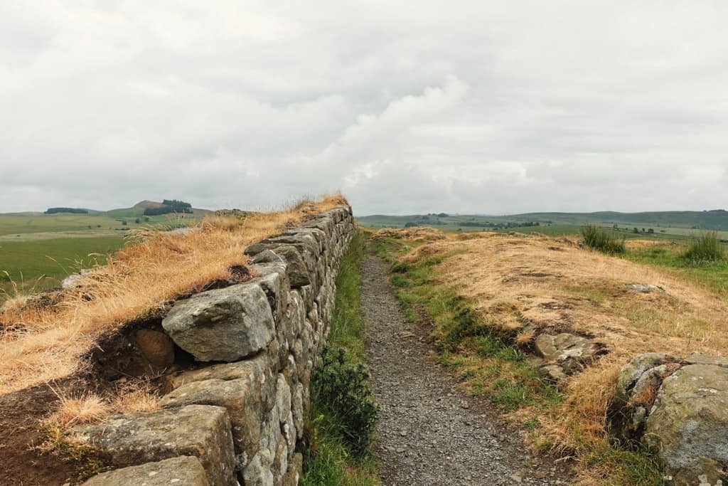 hadrians wall path one of the historic thru hikes in europe