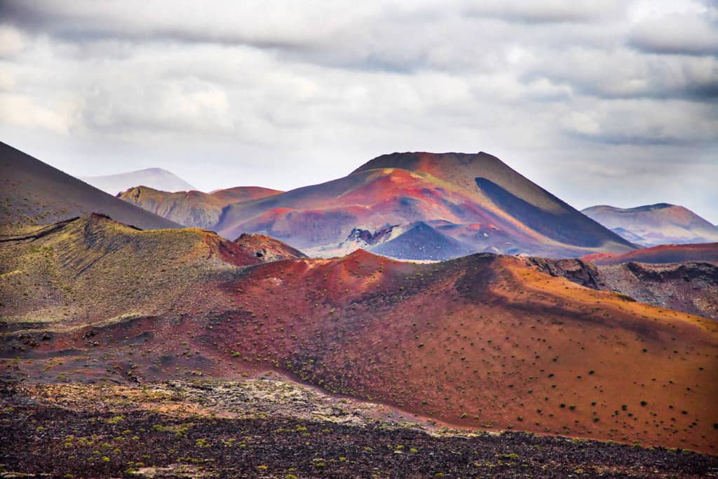 volcanic peaks on lanzarote's GR131 best thru hikes in europe